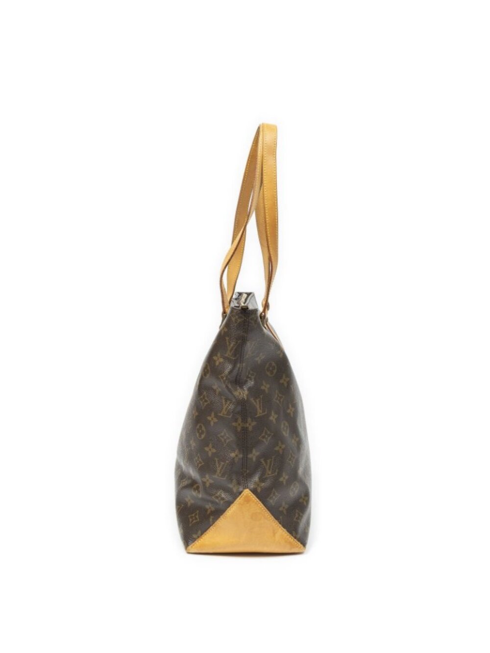 Louis Vuitton Cabas Mezzo Brown Monogram Canvas Tote Bag - Picture 4 of 10